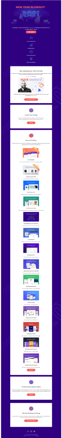 Divi Sales email